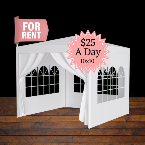 10x10 Pop-Up Canopy Rental